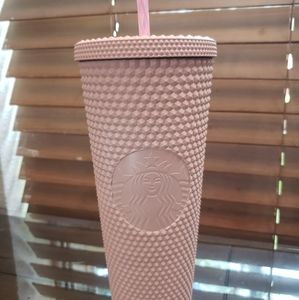 Starbucks pink Studded tumbler
